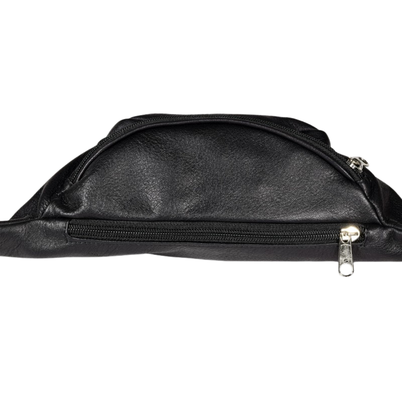 Kožená ledvinka No. 22 - Black