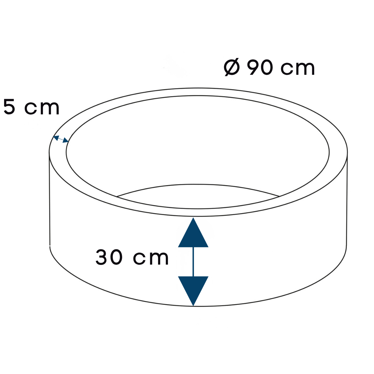 Kulatý míčkový bazének 90×30 cm – Apricot Velvet, 200 barevných míčků