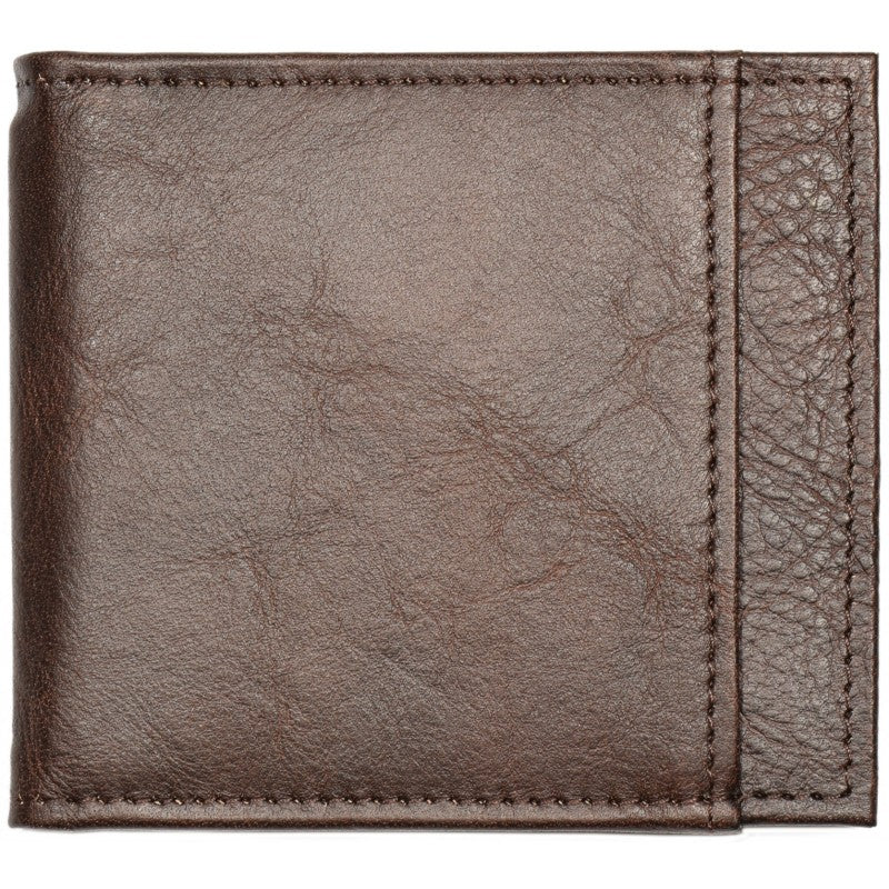 Pánská kožená peněženka No. 35 s kovovým klipem na bankovky