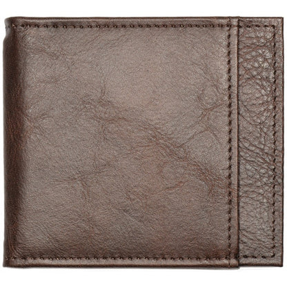 Pánská kožená peněženka No. 35 s kovovým klipem na bankovky