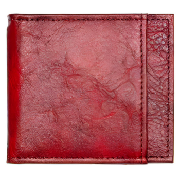 Pánská kožená peněženka No. 35 s kovovým klipem na bankovky