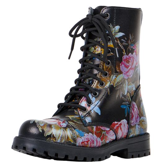 Kotníkové boty 511 Pink Roses se Zipem