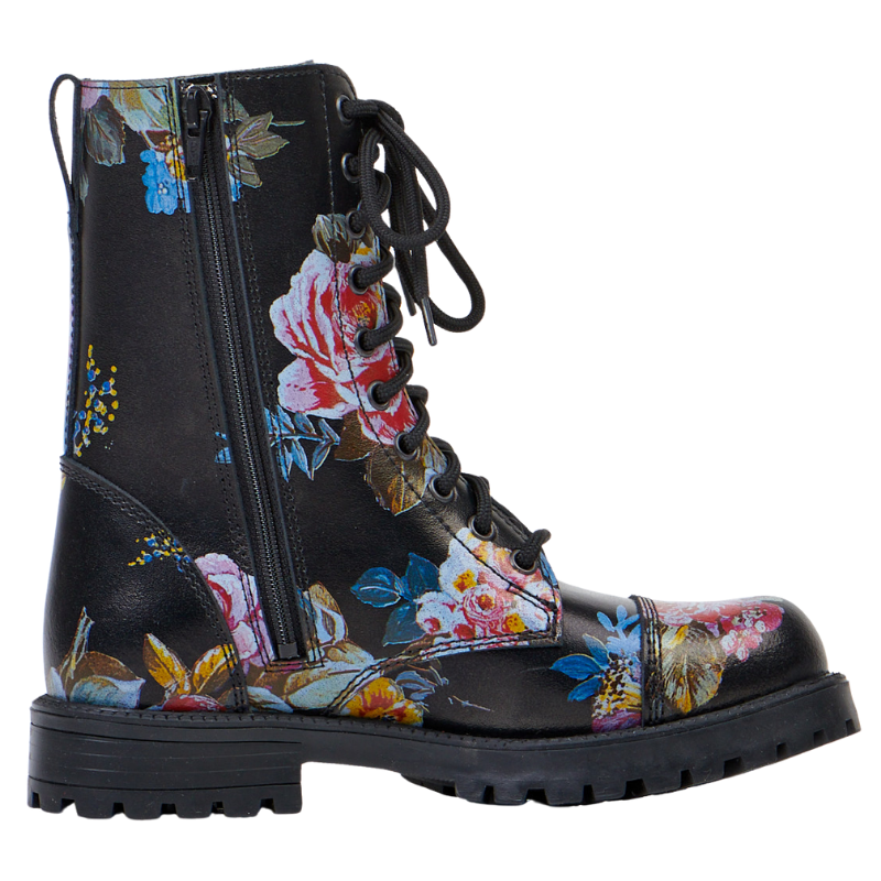 Kotníkové boty 511 Pink Roses se Zipem