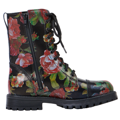Kotníkové boty 511 Red Roses se Zipem