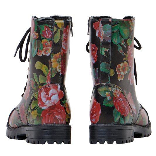 Kotníkové boty 511 Red Roses se Zipem