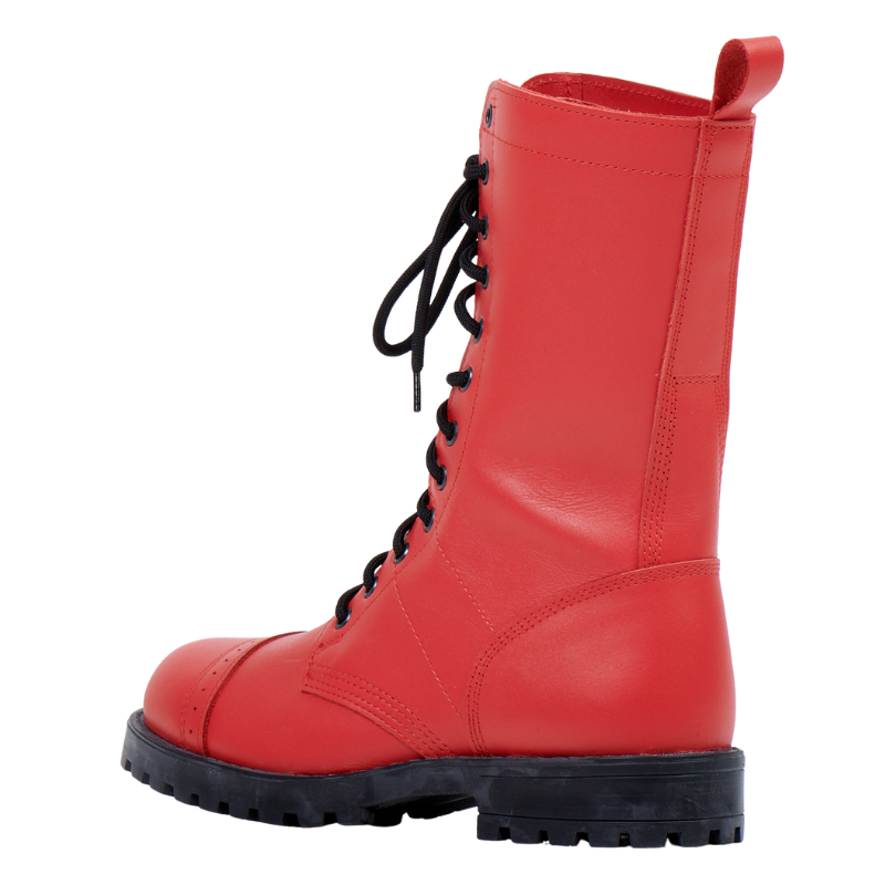 Vysoké kotníkové boty 516 aka High Aviator Boots - Red