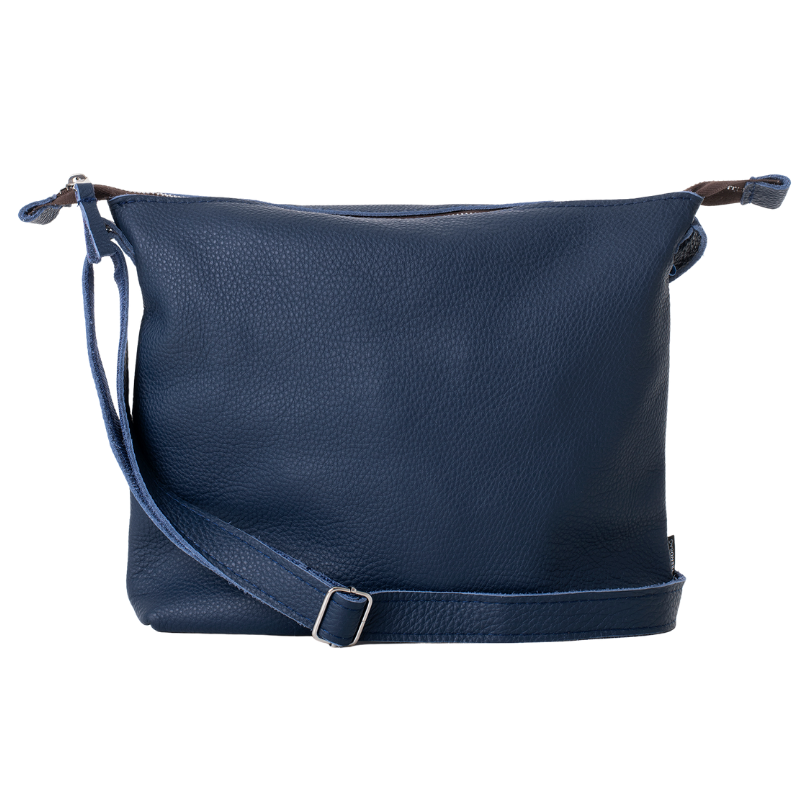 Dámská kožená kabelka Anet L - Dark Blue