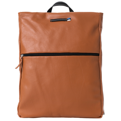 Kožený batoh Barbara - Peanut