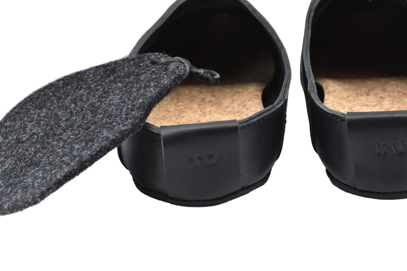 Kyoto Slippers - Black