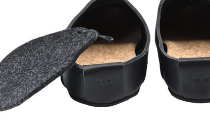 Kyoto Slippers - Black