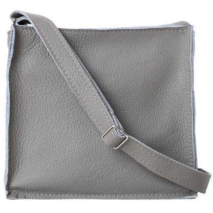 Kožená kabelka Folk 1 - Light Grey