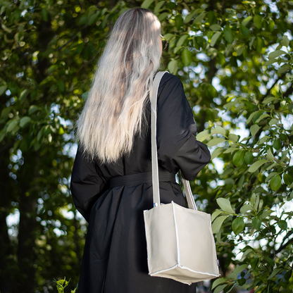 Kožená kabelka Folk 1 - Light Grey