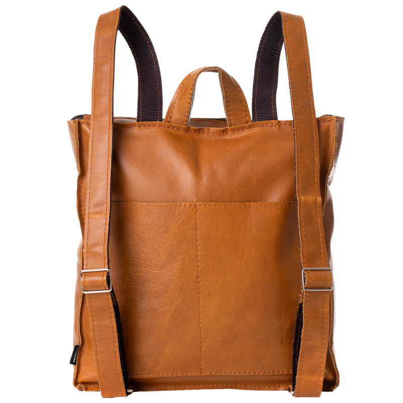 Kožený batoh Folk 2 - Caramel