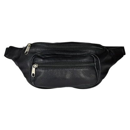 Kožená ledvinka No. 22 - Black