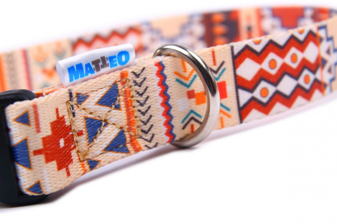 Quick Fastning Dog Collar - Boho