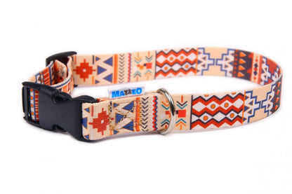 Quick Fastning Dog Collar - Boho