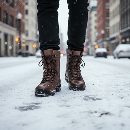 Zimní kotníkové boty 739 Winter - Dark Brown