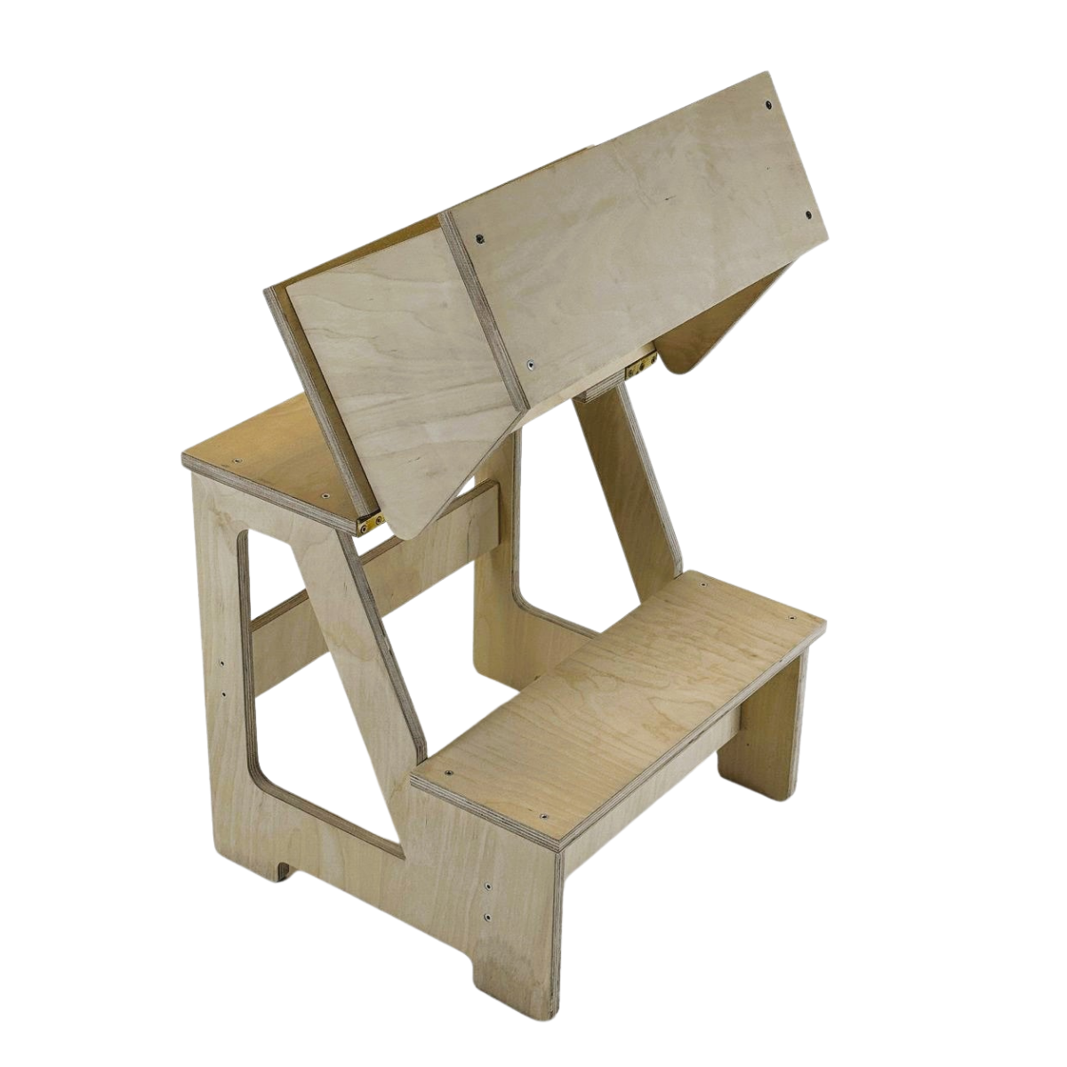 Skládací židle a schůdky 2v1