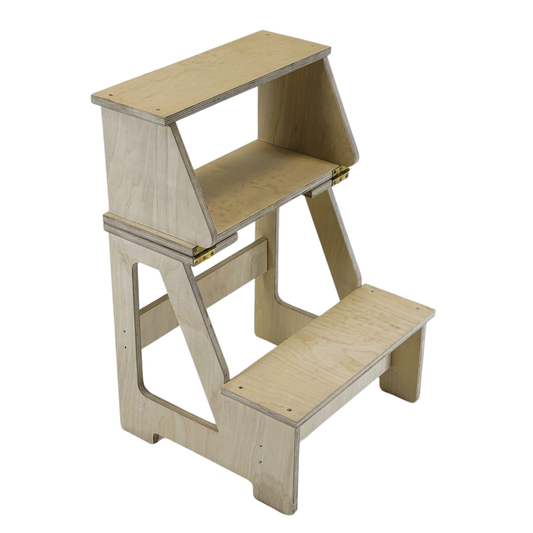Skládací židle a schůdky 2v1