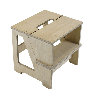 Skládací židle a schůdky 2v1