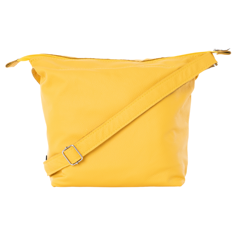 Kožená kabelka Suvi XS - Yellow