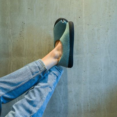 TOKU Budapest Slippers - Mint green