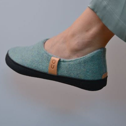TOKU Budapest Slippers - Mint green