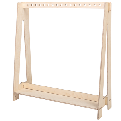 Dětský dřevěný věšák na oblečení - verze 2