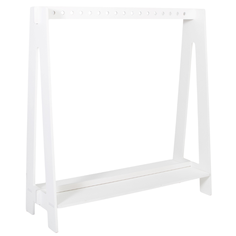 Dětský dřevěný věšák na oblečení - verze 2