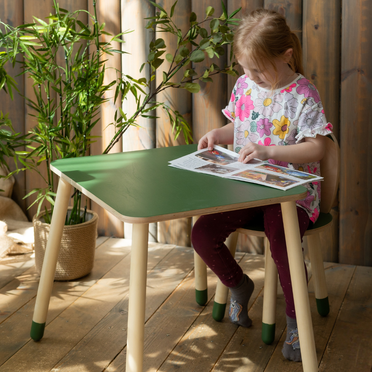 Dětská sada židličky se stolem Bunny