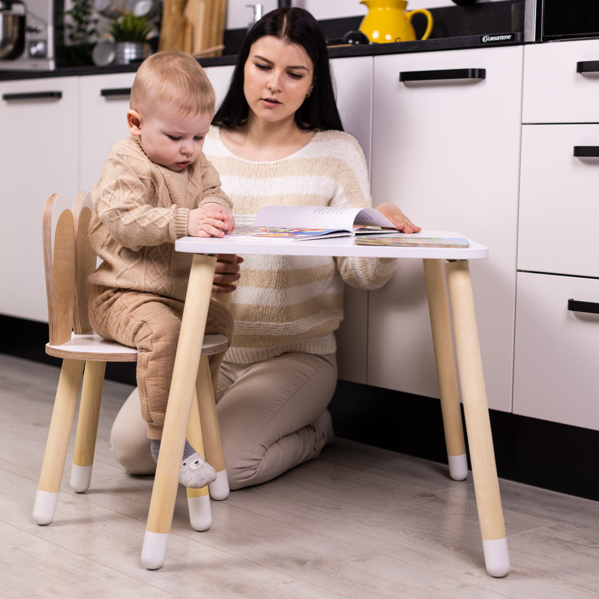 Dětská sada židličky se stolem Bunny