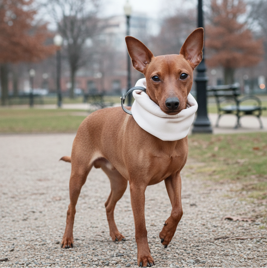 Inko Neck Warmer White Sand – stylový nákrčník pro psy