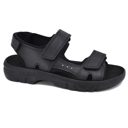 Kožené sandály Lauri - Black