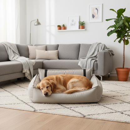 Ortopedický pelíšek pro psy Orteo - Linen