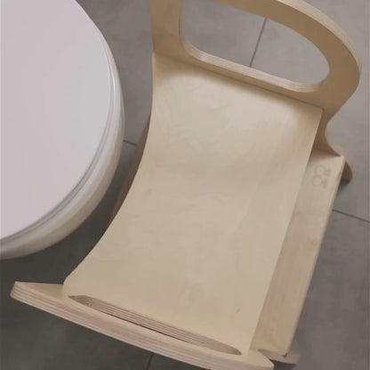 MIIMO® Nastavitelné dětské schůdky – černé