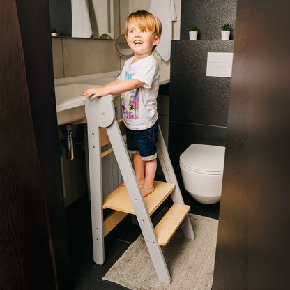 Skládací dětská učící věž