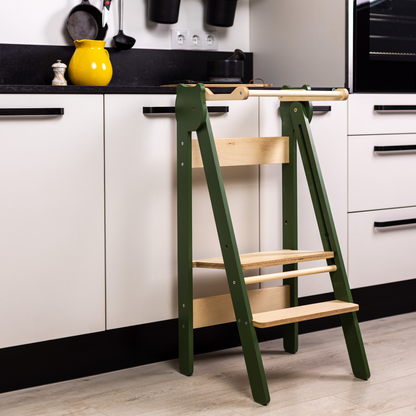 Skládací dětská učící věž