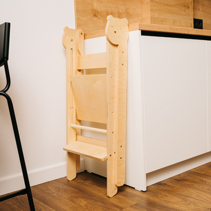 Skládací dětská učící věž