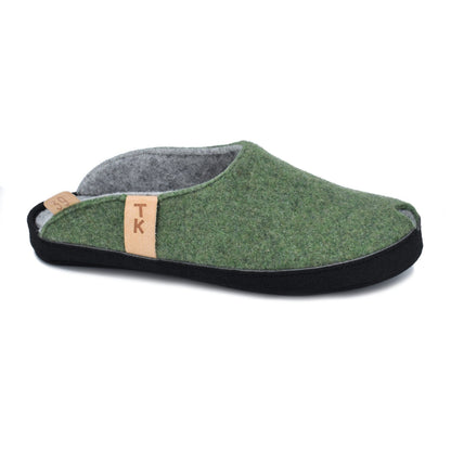 TOKU Brussels Slippers - Moss Green