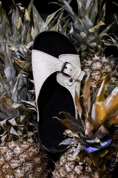 TOKU Rome Vegan Sandals - White
